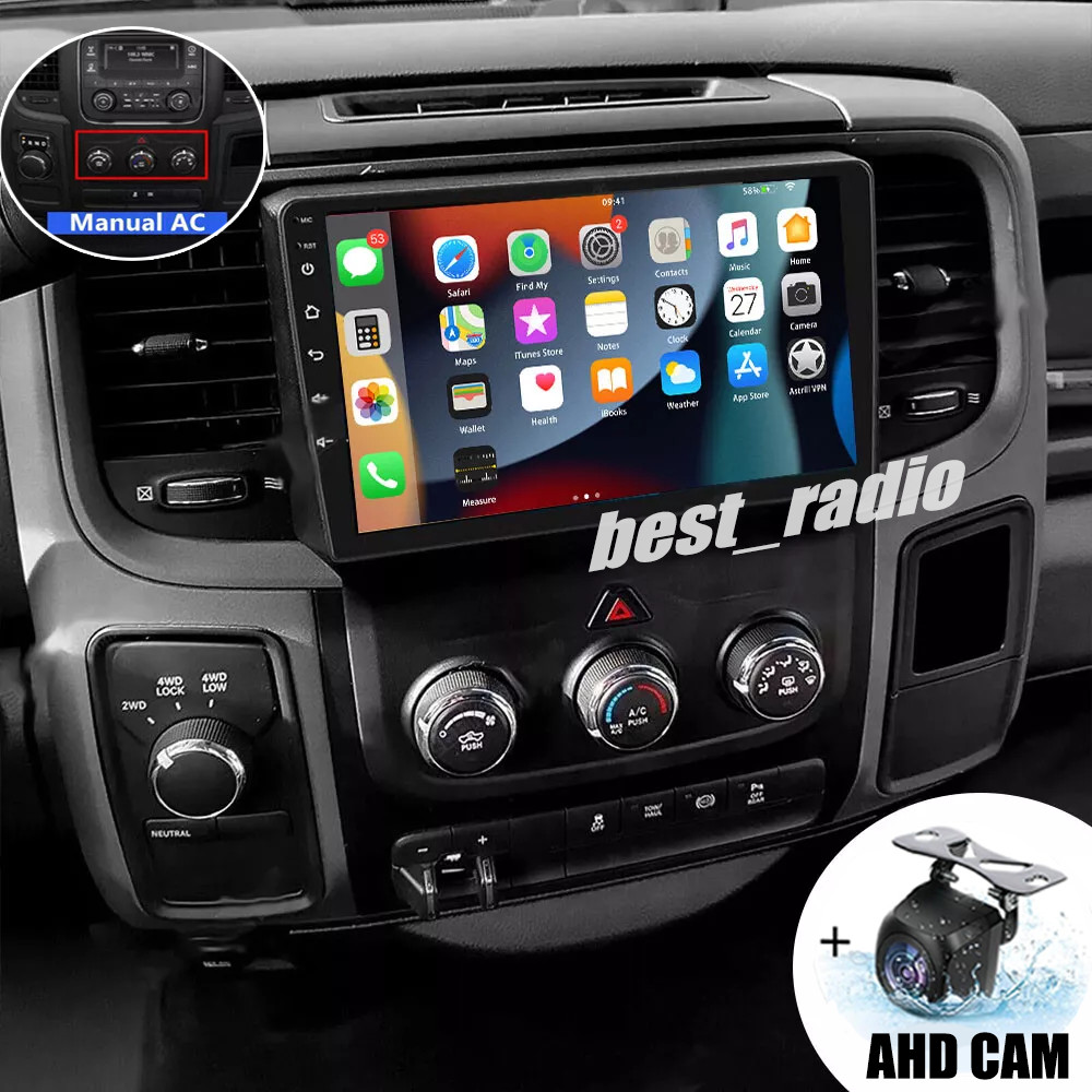 32g For Dodge Ram 2013-2019 1500 2500 3500 Android Stereo Radio CarPlay 1280*800