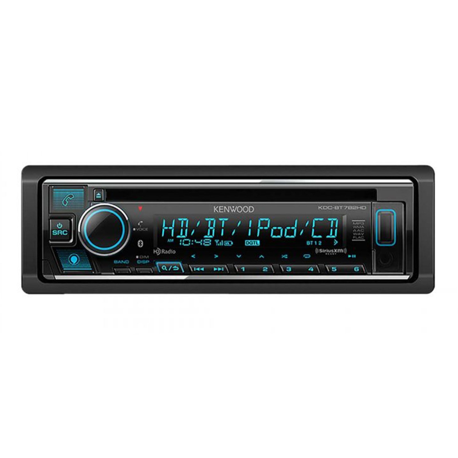 Kenwood KDC-BT782HD CD Receiver w/ Bluetooth & SiriusXM SXV300v1 Receiver Kit
