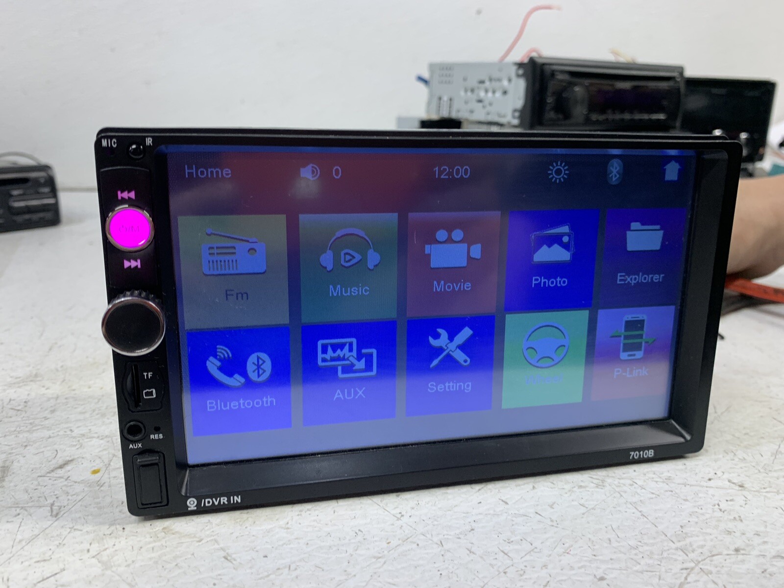 HD MP5 7010B radio stereo 7″ Touchscreen USB TF Bluetooth AUX