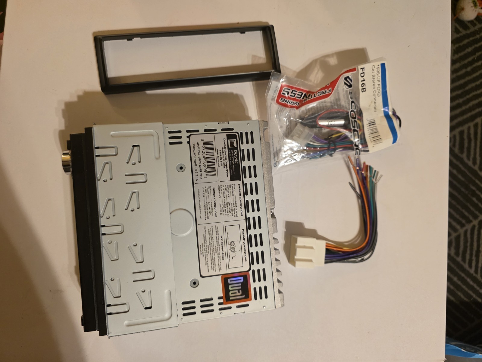 DC204 MP3 WMA CD Reciever for Car