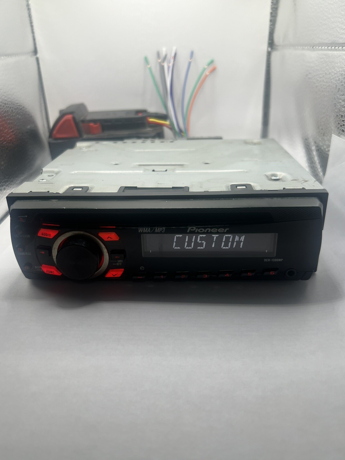 Pioneer DEH-1300MP In-Dash AM/FM Radio CD Player Aux Receiver OEM
