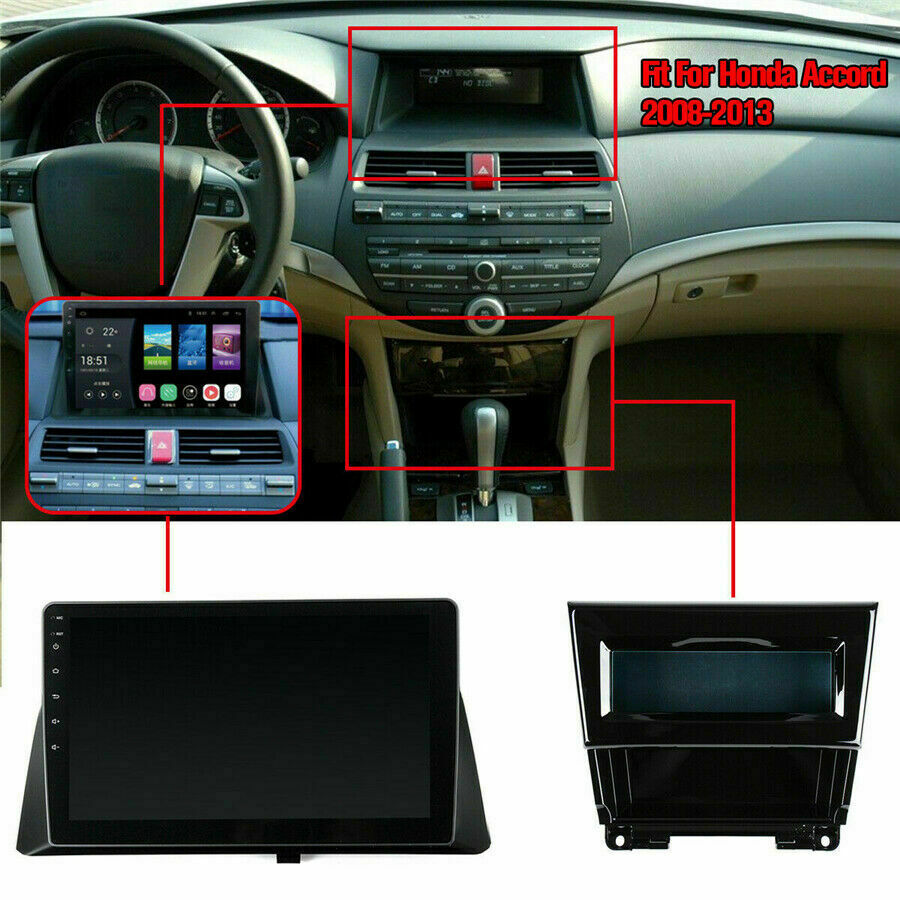 FOR HONDA ACCORD 8th Gen 2008-2013 Android CarPlay Car Navigation Radio Headunit