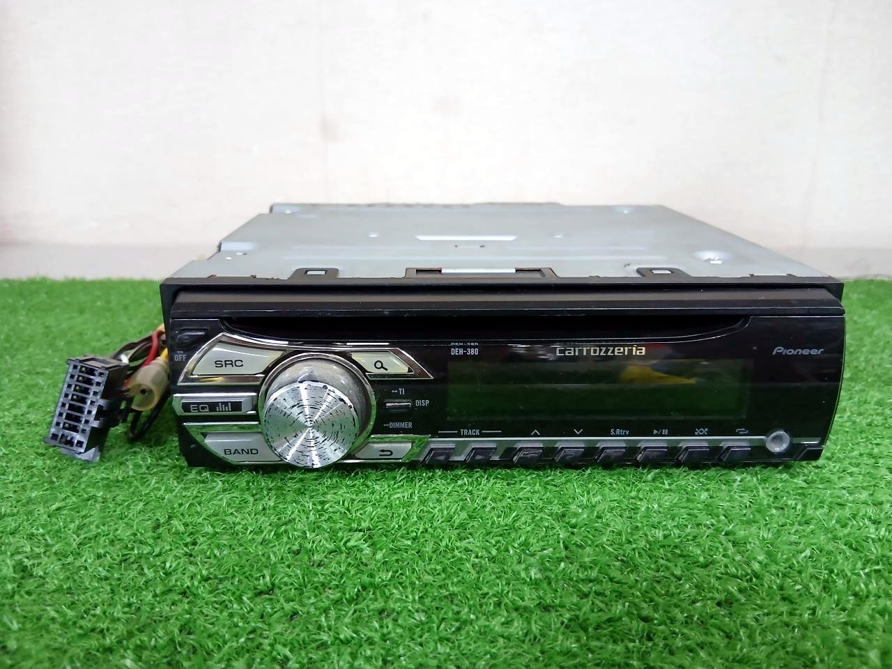 carrozzeria DEH-380 Car Stereo Receiver For Parts Not Working AUX CD