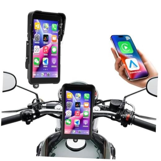 Motorcycle Carplay Screen GPS Navigation System with Wireless Carplay P2-5 inch