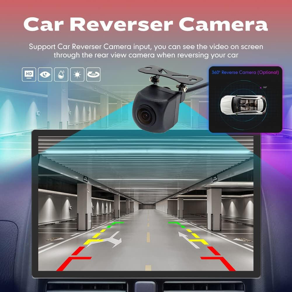 Double 2 Din 13.1” Andriod 12 Carplay Car Radio Stereo GPS Wifi Touch Screen