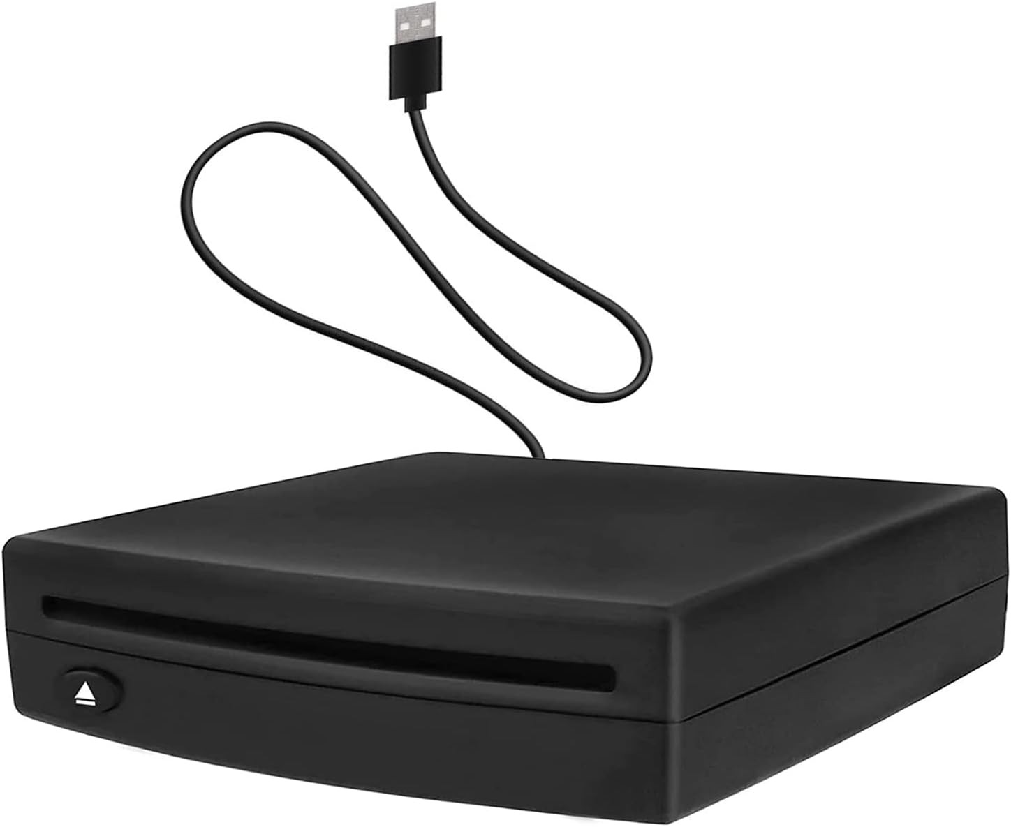 External USB Car Universal CD Player,Vehicle Player for via BLACK