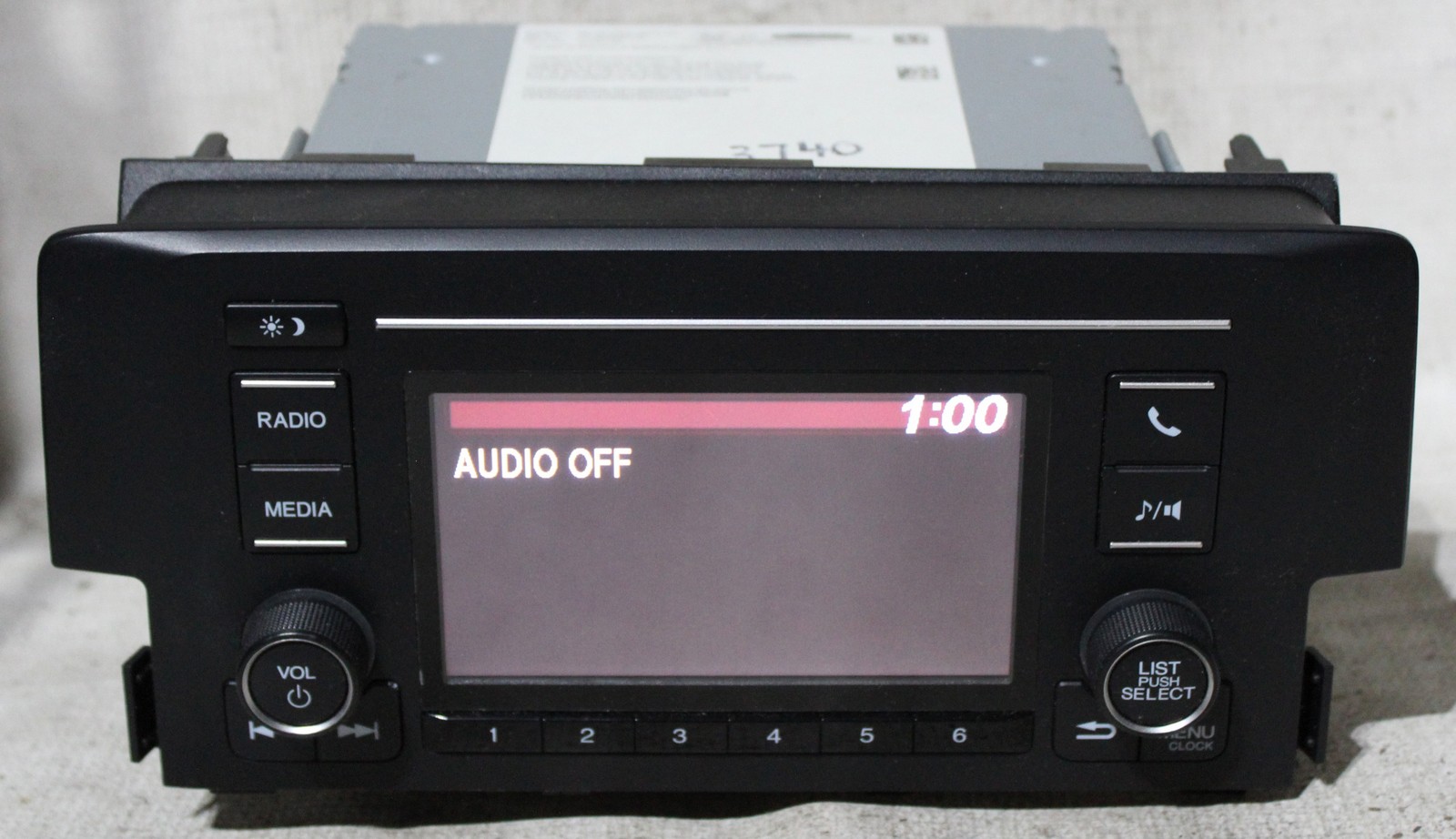 Honda Civic 2016 2017 2018 Factory 5″ Display Screen Radio 39100TGGA011M1