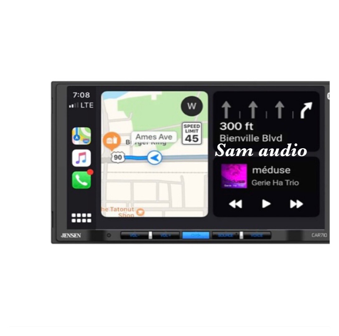 Jensen Stereo Radio Bluetooth W backup Camera for Chevrolet Silverado 2003-2006