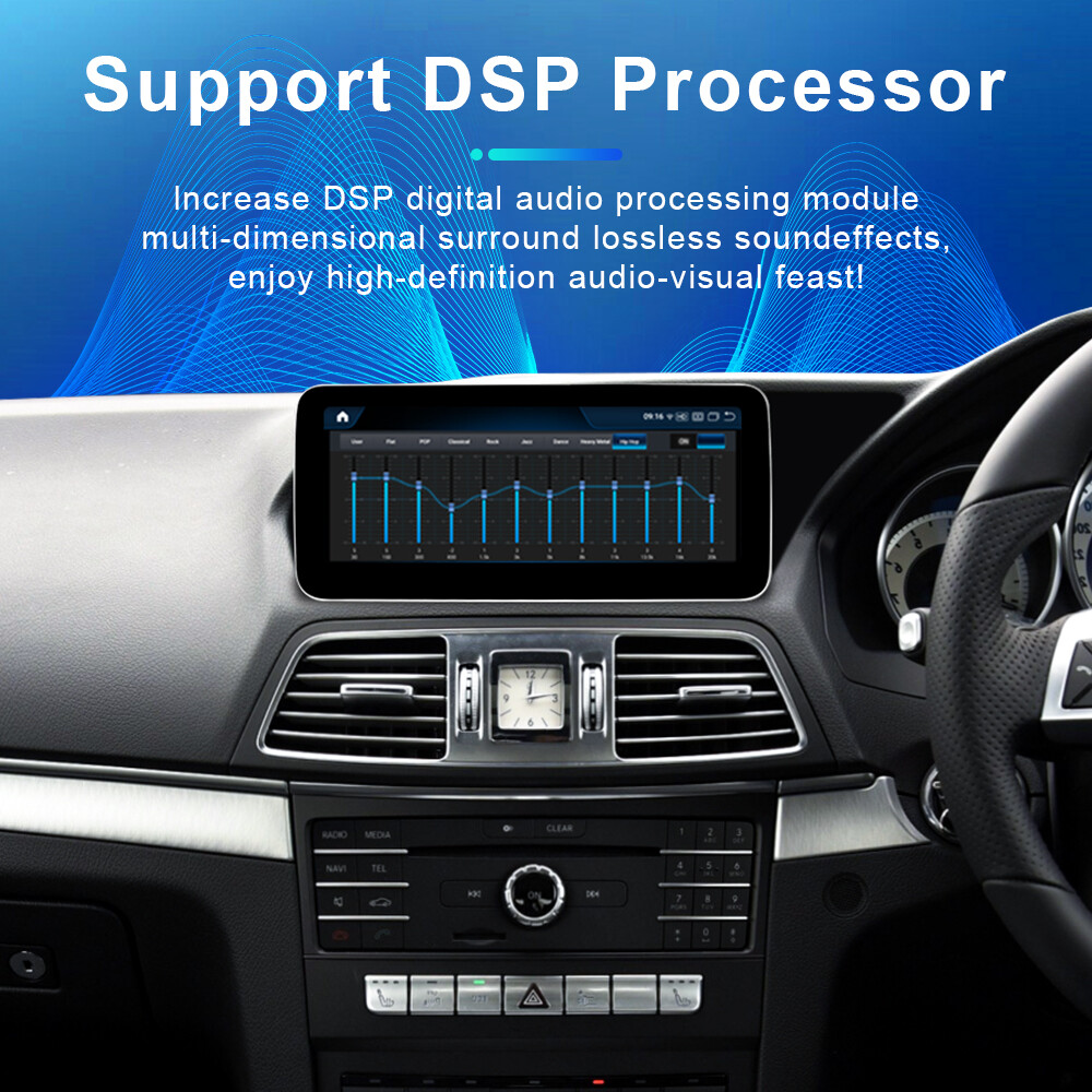10.25” Android Car GPS For Benz E Coupe W207 2010-2016 RHD Radio Video 8G+128GB
