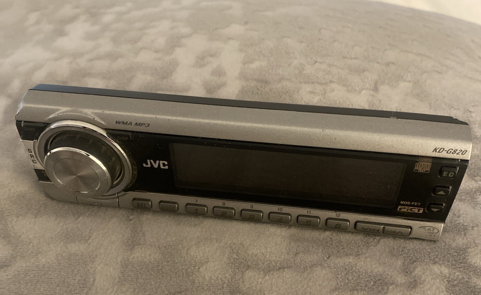 JVC KD-G820 Car Stereo Deck Faceplate Head Unit Only Replacement Part UNTESTED