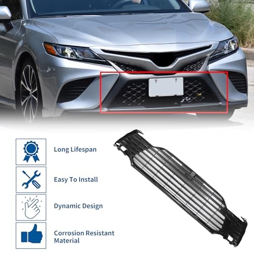 Front Lower Bumper Grille Grill for Toyota Camry LE 2021-2022 Front Lower