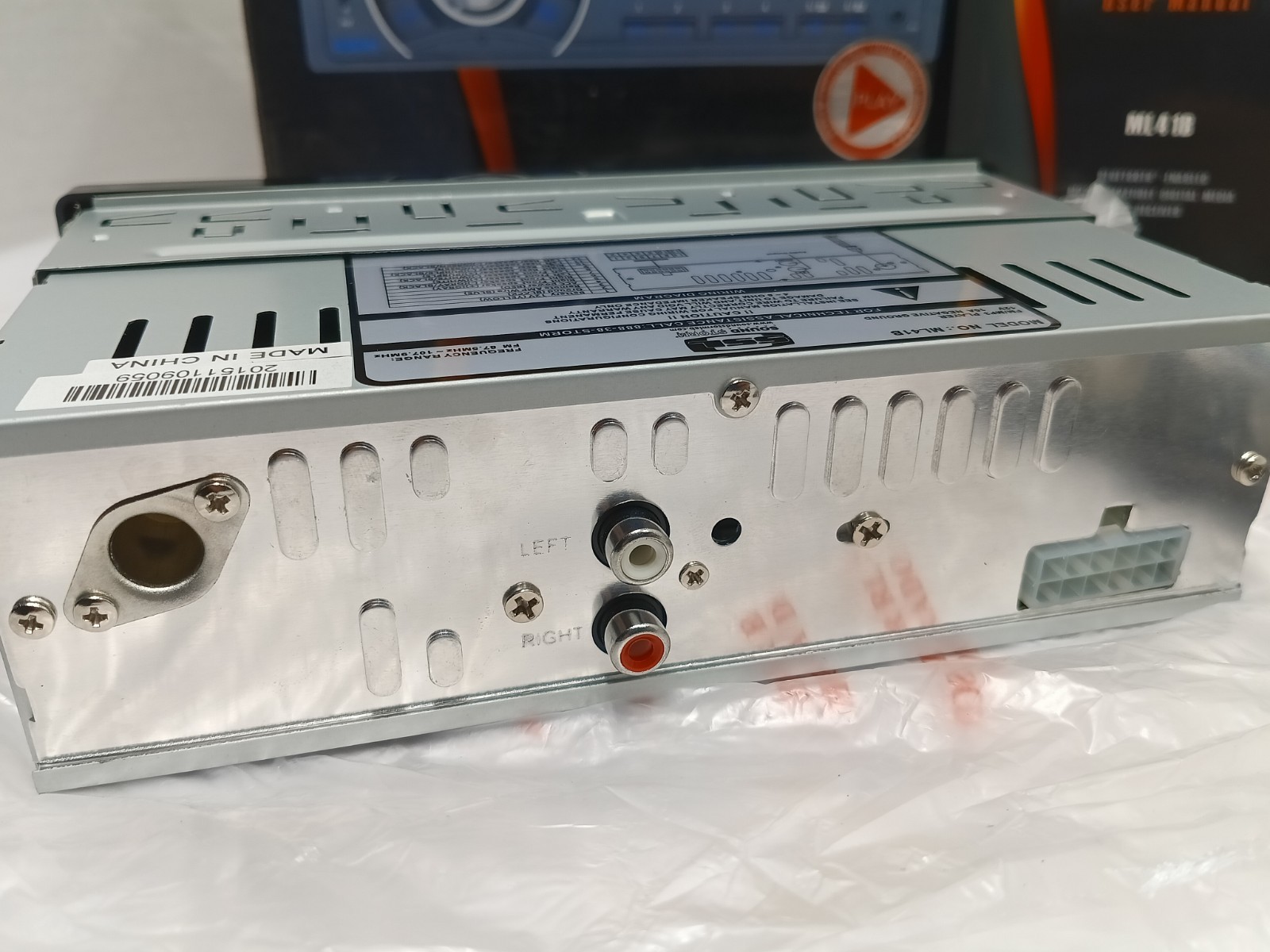 SSL ML41B Bluetooth MP3 Compatible Digital Media FM Receiver 160 Watts