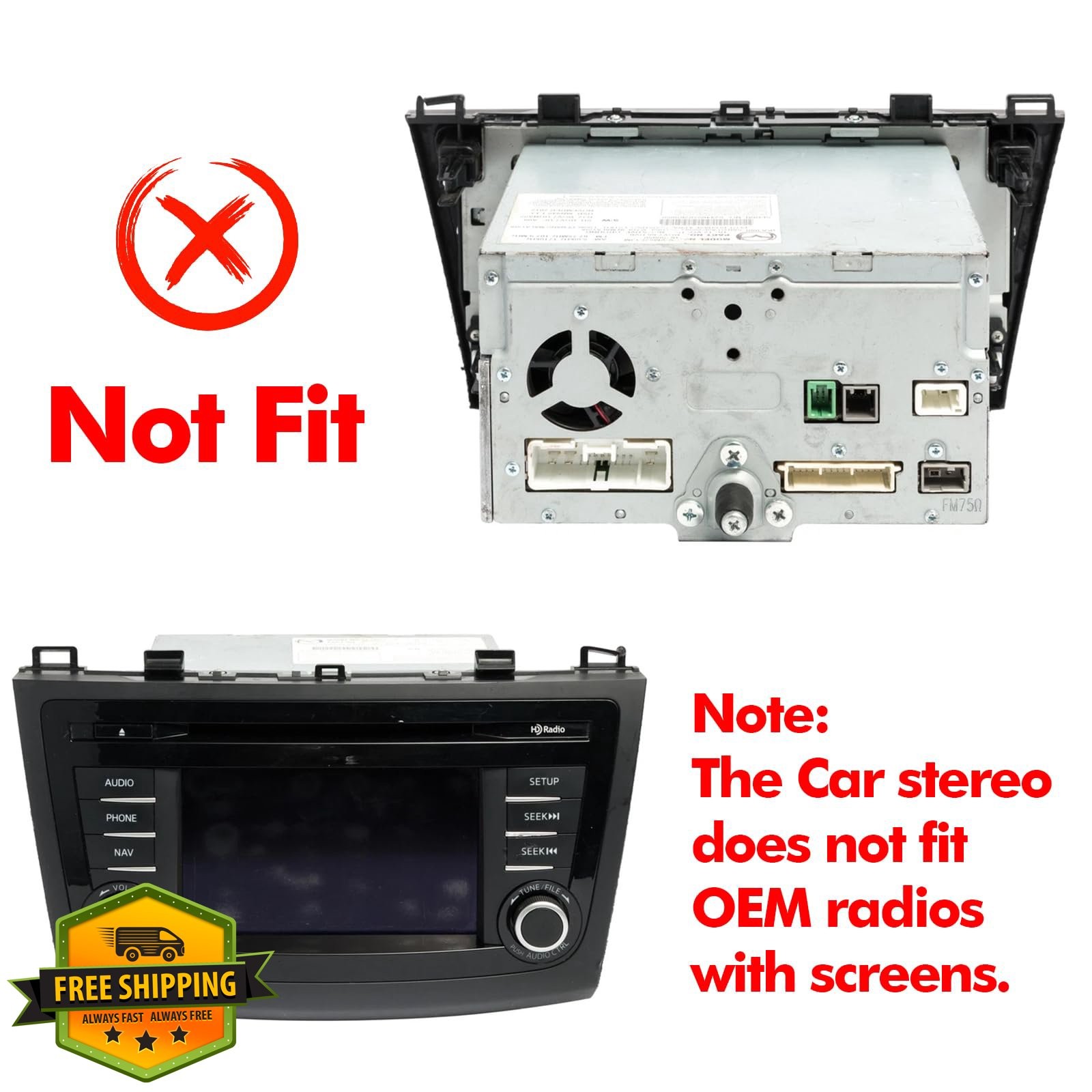 ISUDAR 9 Inch IPS Mazda 3 2010-2013 CarPlay Android Auto Stereo