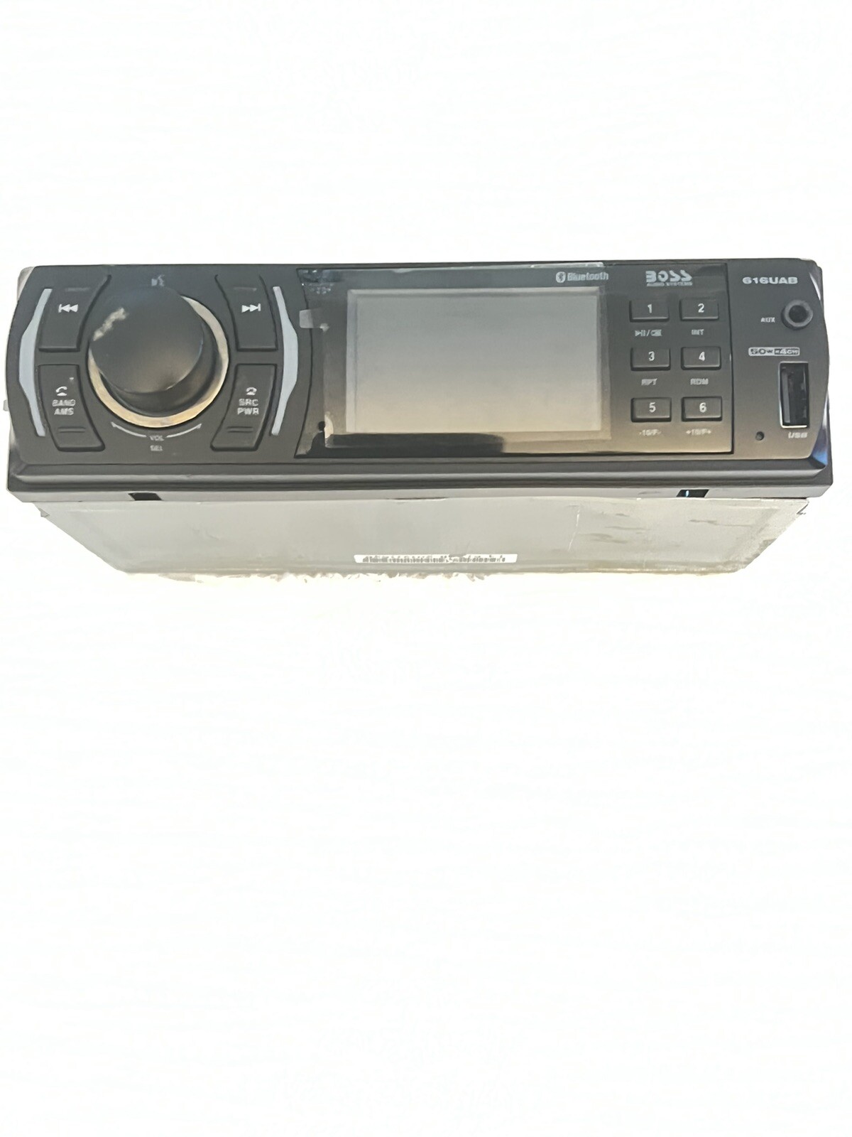 BOSS Audio 609UAB 4 x 50W 1 DIN Multimedia Car Stereo – Black