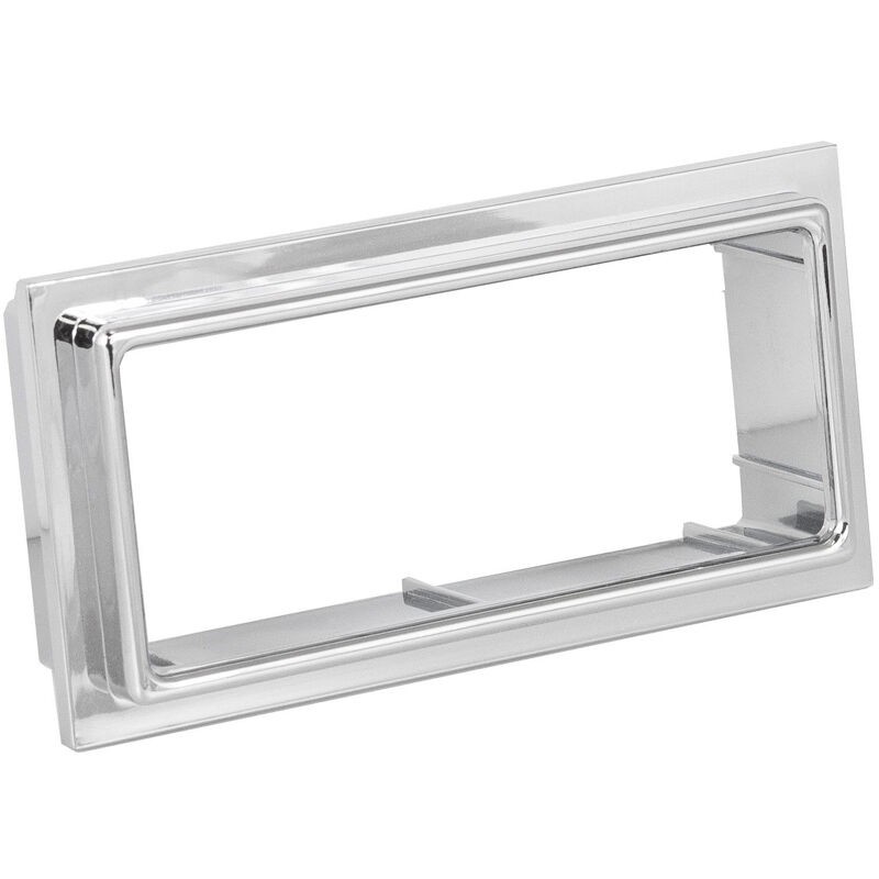 RetroRadio for 1950-65 Porsche 356 w/ Chrome Bezel LCB-M6-127-36-96
