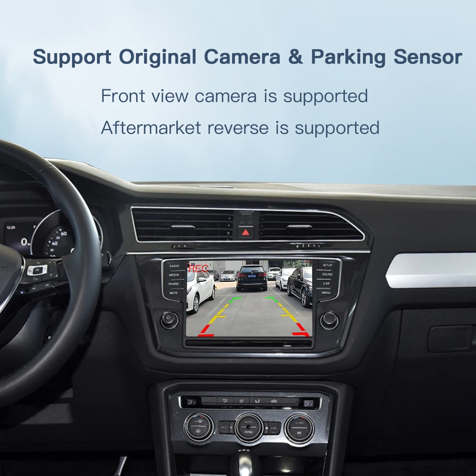 Wireless CarPlay Android Auto Retrofit Kit For Volkswagen With MIB1/MIB2 System