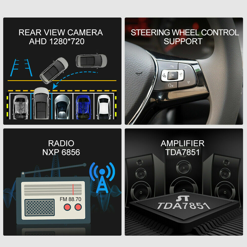 Android 15 For Toyota Camry 2007 2008 2009-2011 Car Radio GPS WiFi Backup Camera