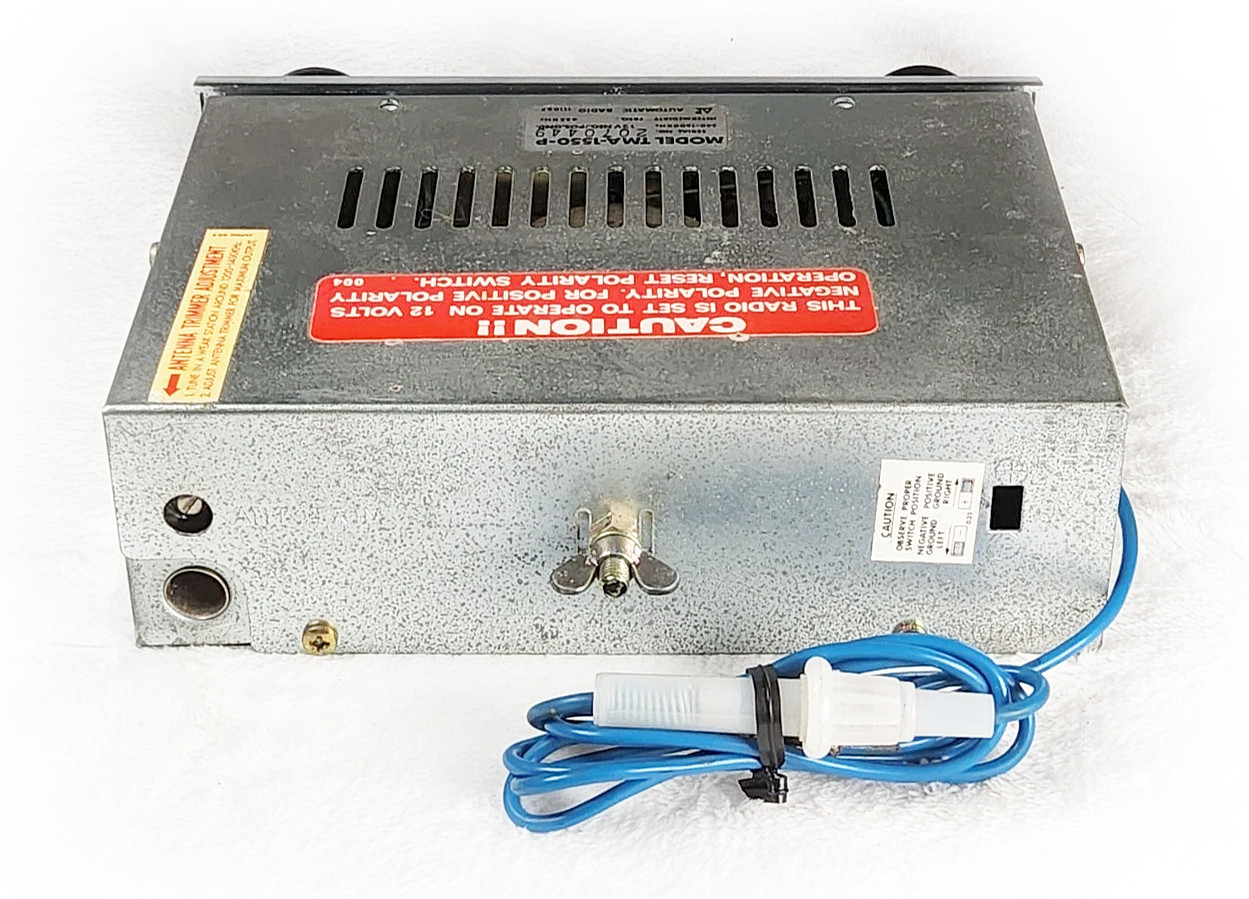 Vintage Automatic Radio TMA-1550-P 12V Car Radio Built-In Pioneer Speaker Tested