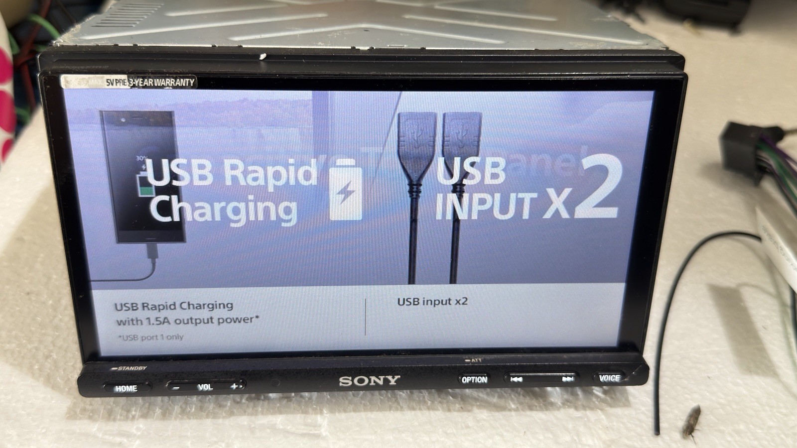 Sony XAV-AX7000 Multimedia Receiver Car Audio Android Auto Play XAVAX7000