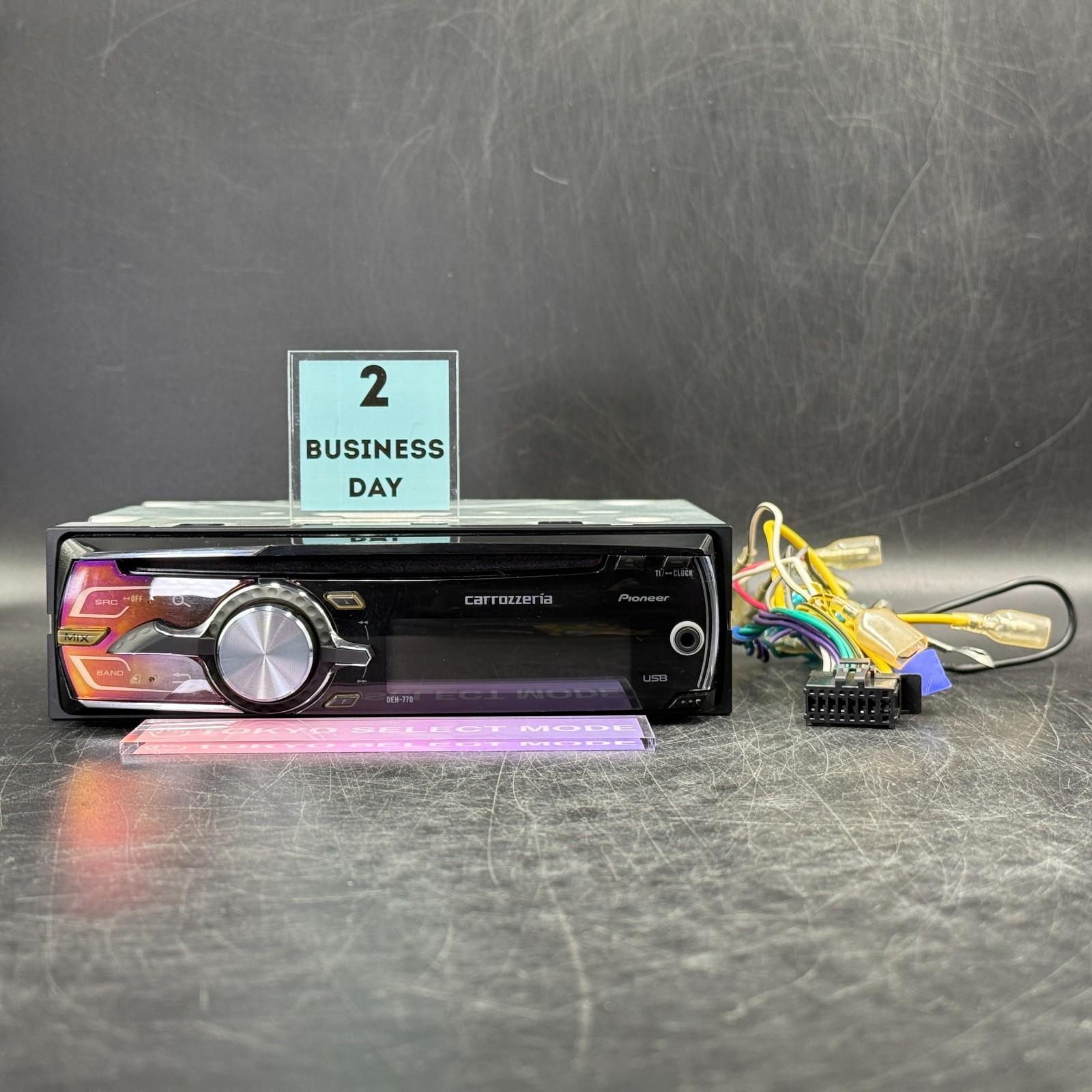 Pioneer Carrozzeria DEH-770 1DIN Car Audio Player CD USB AUX Tested JDM In Stock
