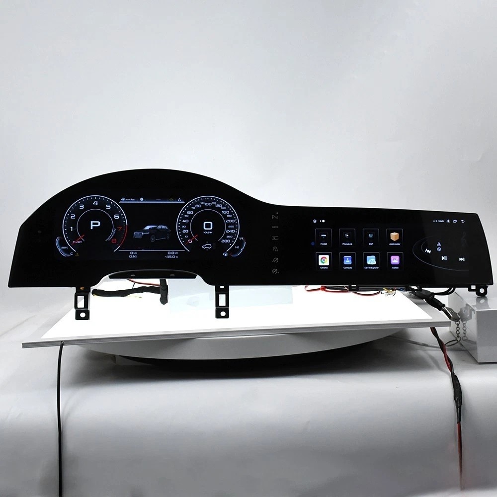 12.3″ Dual Screen For Audi Q7 4L 2005-2015 Digital Cluster CarPlay 4+64GB Radio