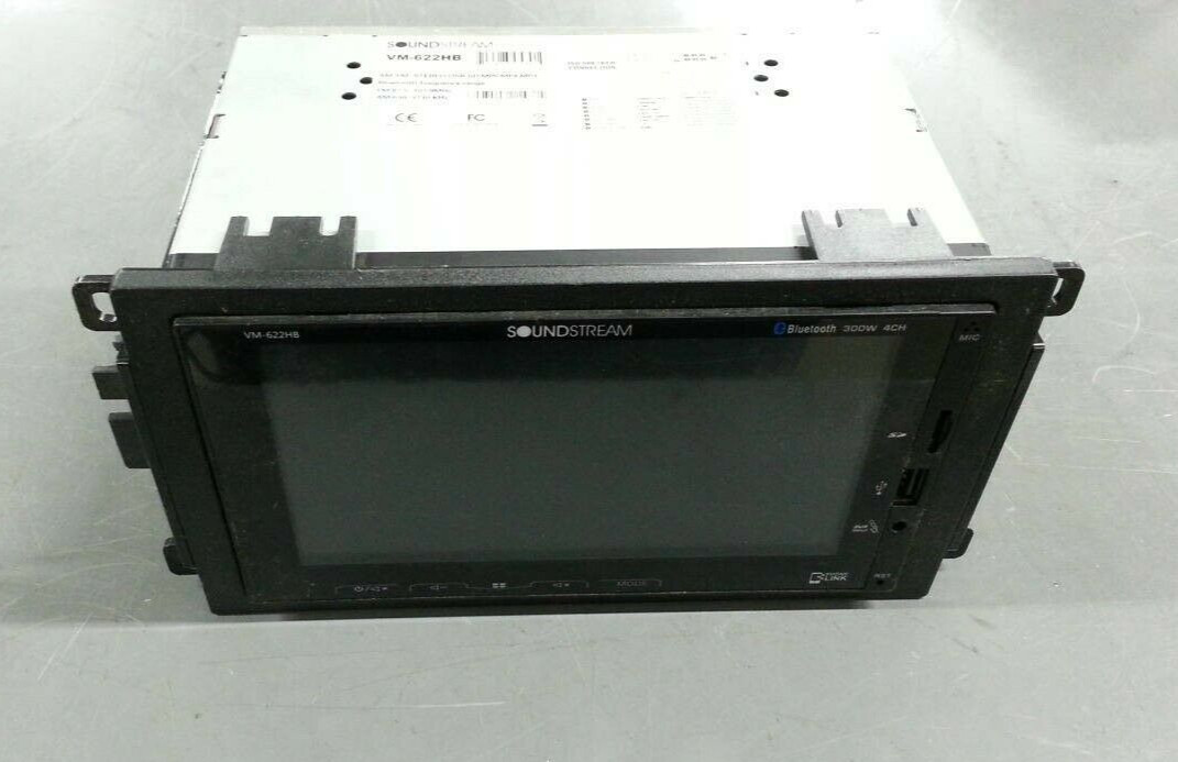 SOUNDSTREAM VM-622HB 2-DIN 6.2″ TOUCHSCREEN BLUETOOTH DIGITAL MEDIA RECEIVER NEW
