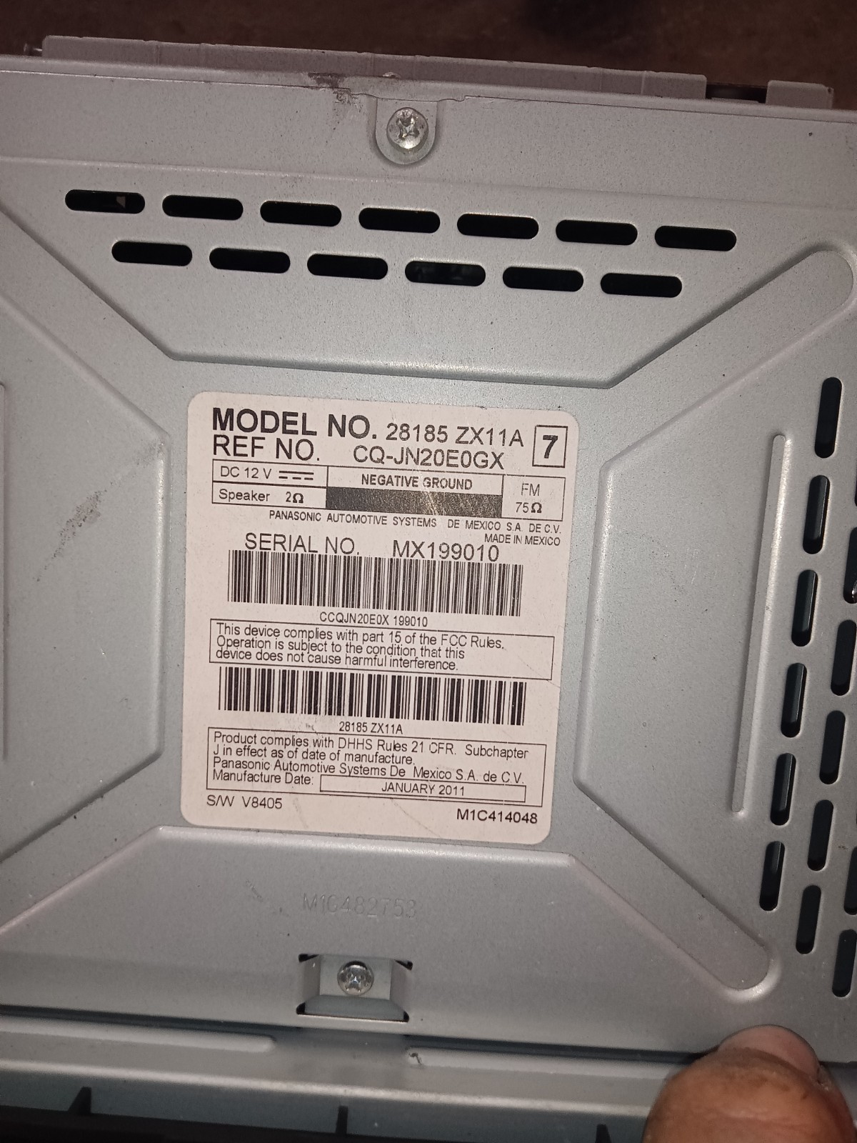 2012 Nissan Altima Car Stereo