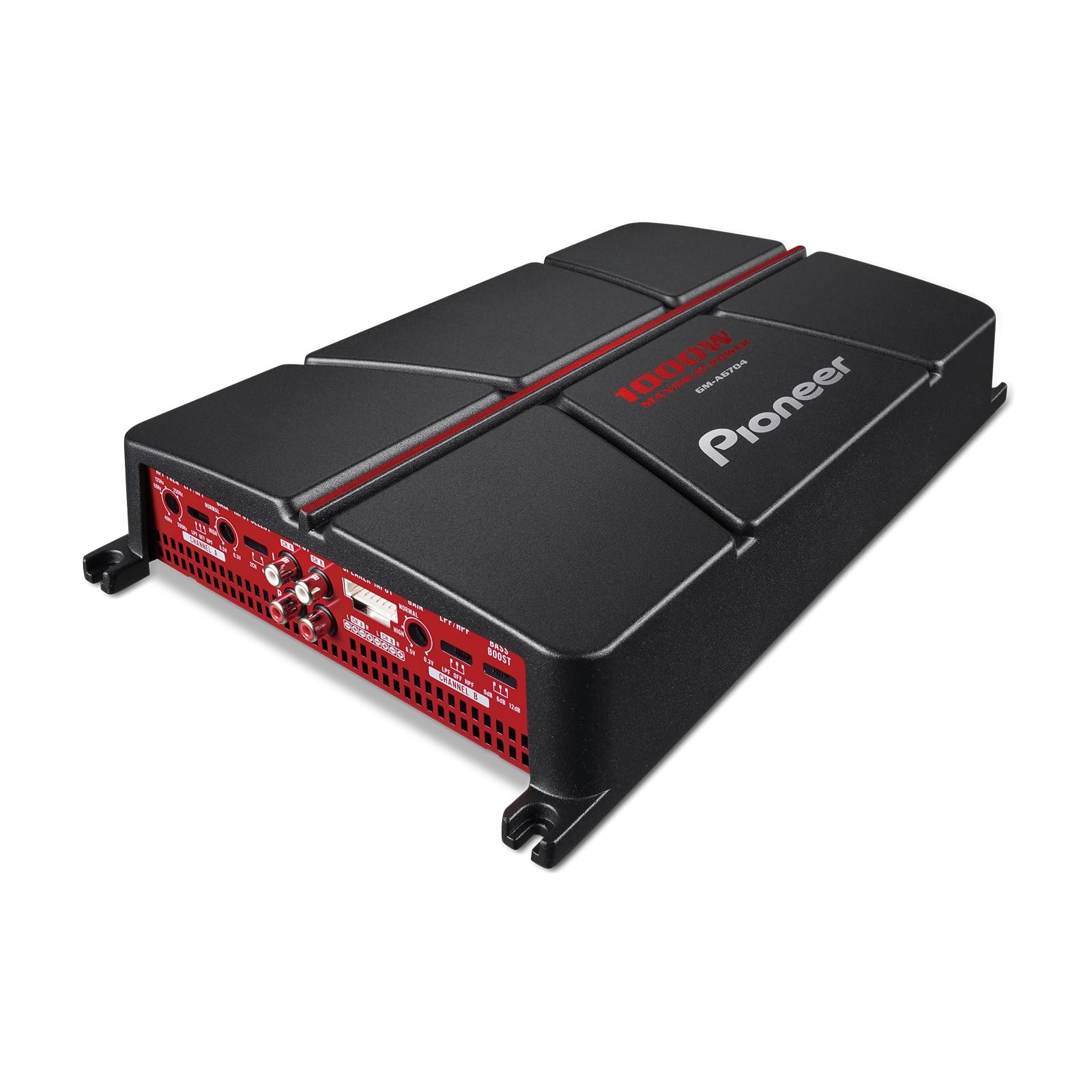 Pioneer GM-A6704 4-Channel Car Amplifier – 1000W Max, Class AB, Bridgeable De…