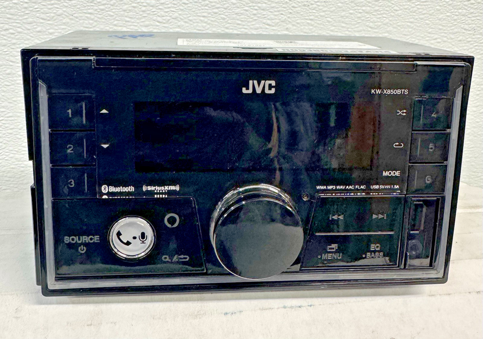 JVC KW-X850BTS Digital Media Receiver radio stereo head unit Alexa BT MP3 WMA
