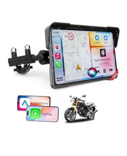 2026 Motorcycle CarPlay Screen & Android Auto 7″ Pantalla Carplay Screen