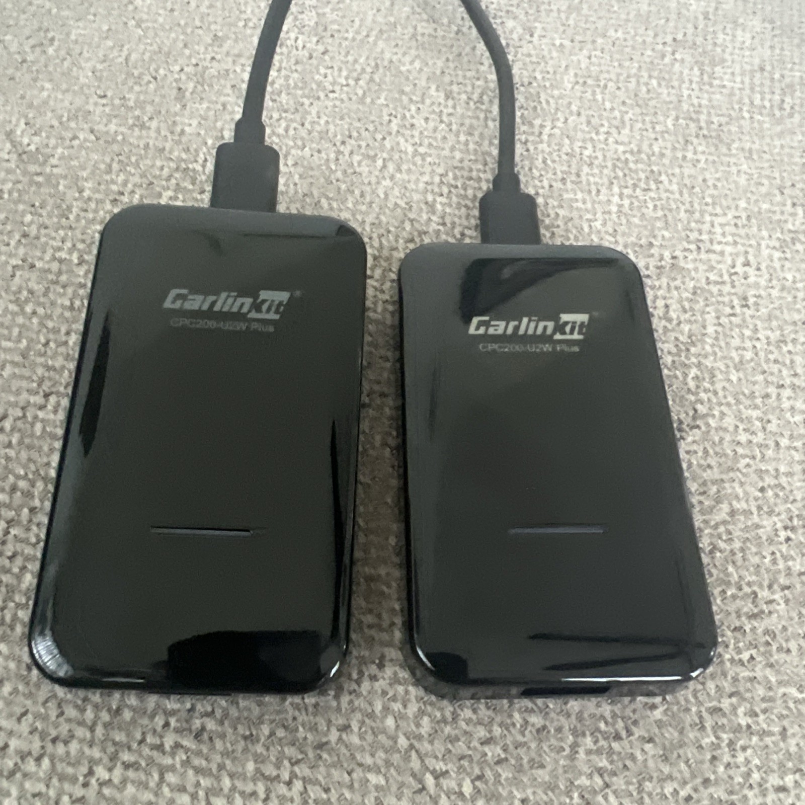 Lot Of 2 Carlinkit CPC200-U2W-Plus Wireless CarPlay Adapter USB Factory Car Play