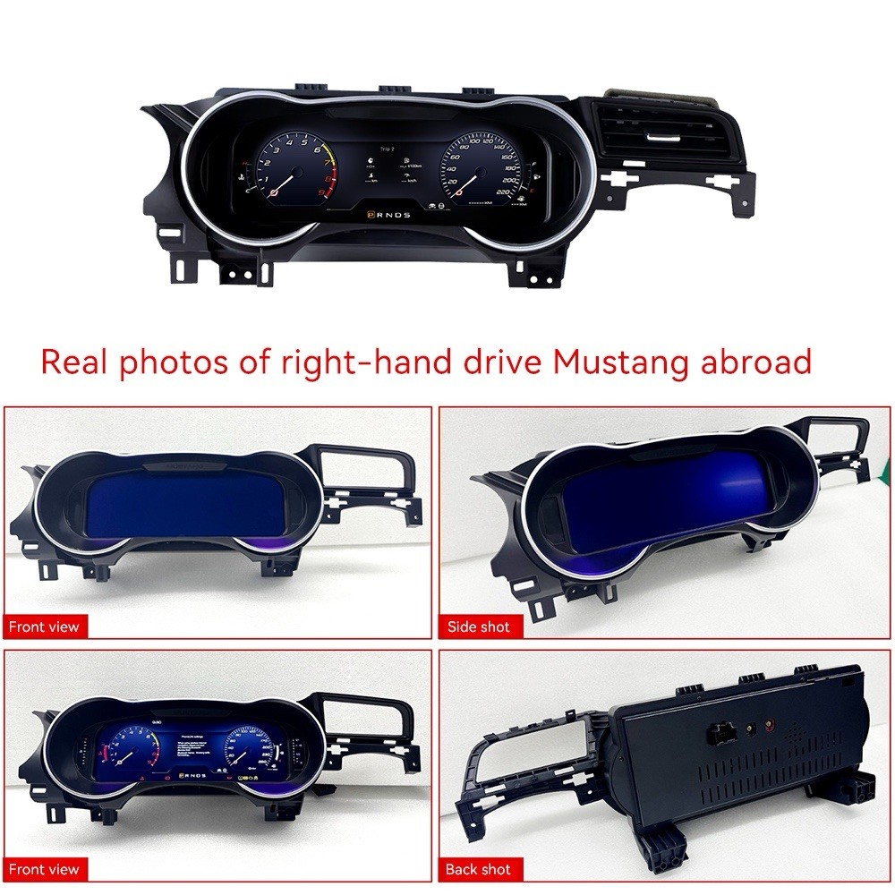 12.3 Inch LCD Digital Cluster Speedometer Instrument for Ford Mustang 2015-2023