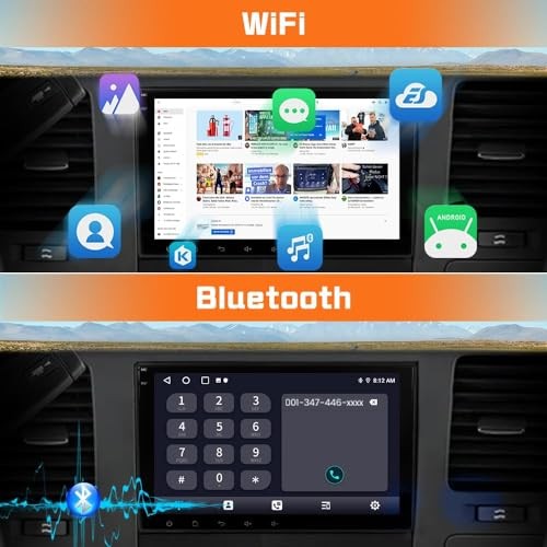 4Core 64GB ROM Car Radio Stereo for Chevy Silverado Tahoe GMC Sierra 2GB+64GB