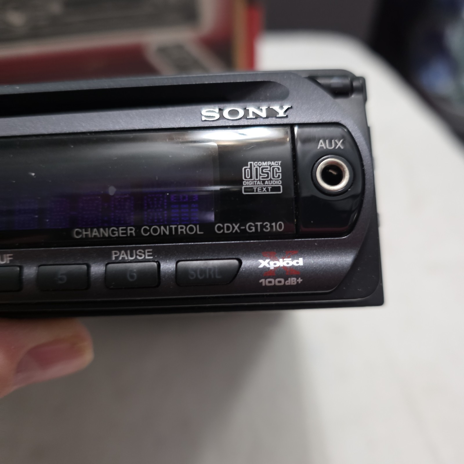 Sony CDX-GT310 Car Radio FM/MW/LW CD Player Mp3/WMA AUX