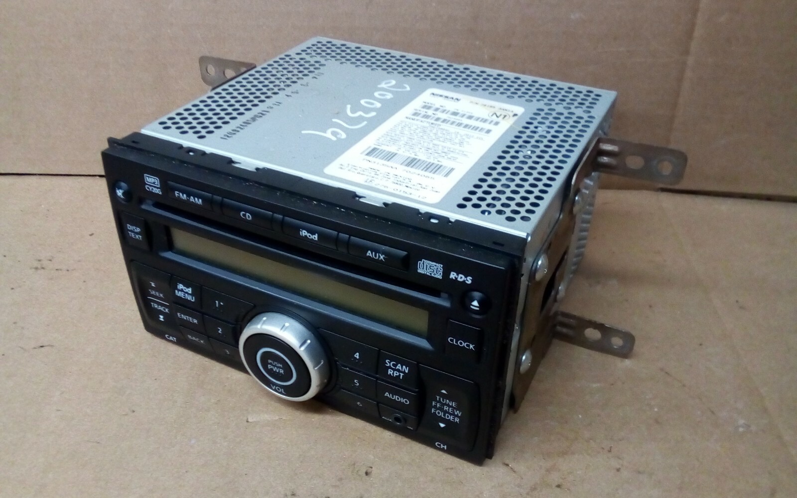 2012-2014 Nissan Versa Radio
