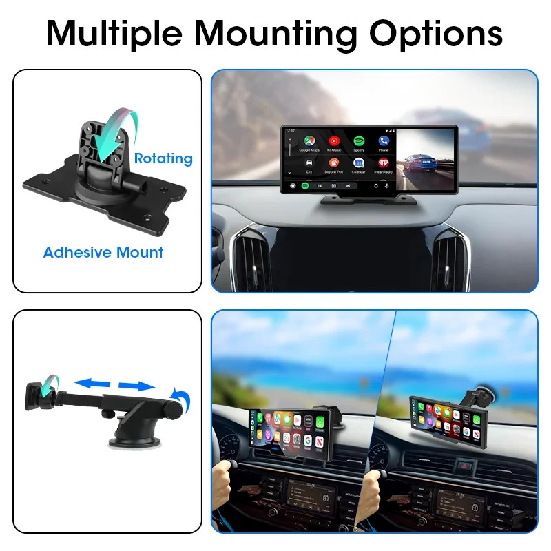 CarSync Premium 10.26-Inch Wireless CarPlay System APPLE CARPLAY + ANDROID – NEW