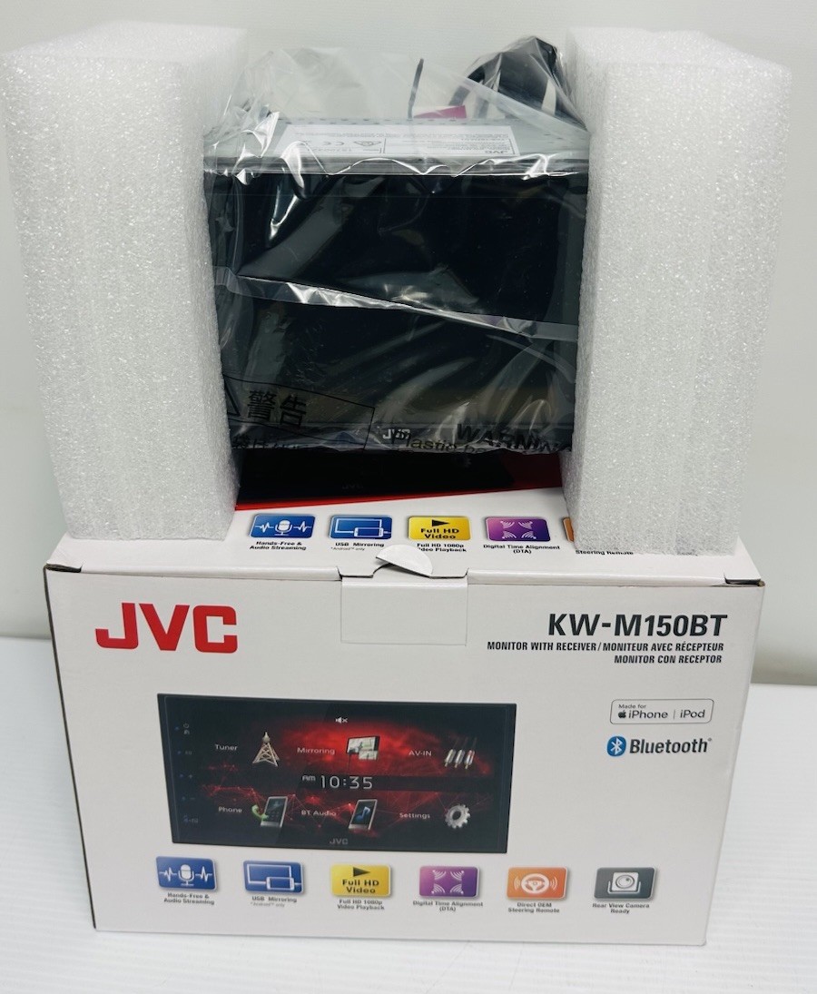 JVC KW-M150BT – MONITOR WITH RECEIVER BLUETOOTH