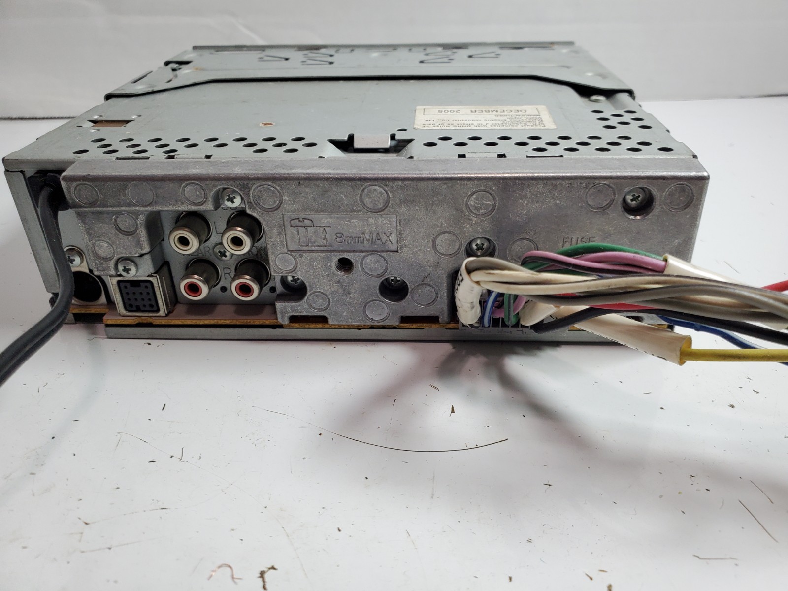 Panasonic CQ-C3303U Single DIN Car MP3 CD Player – Missing Trim – TESTED