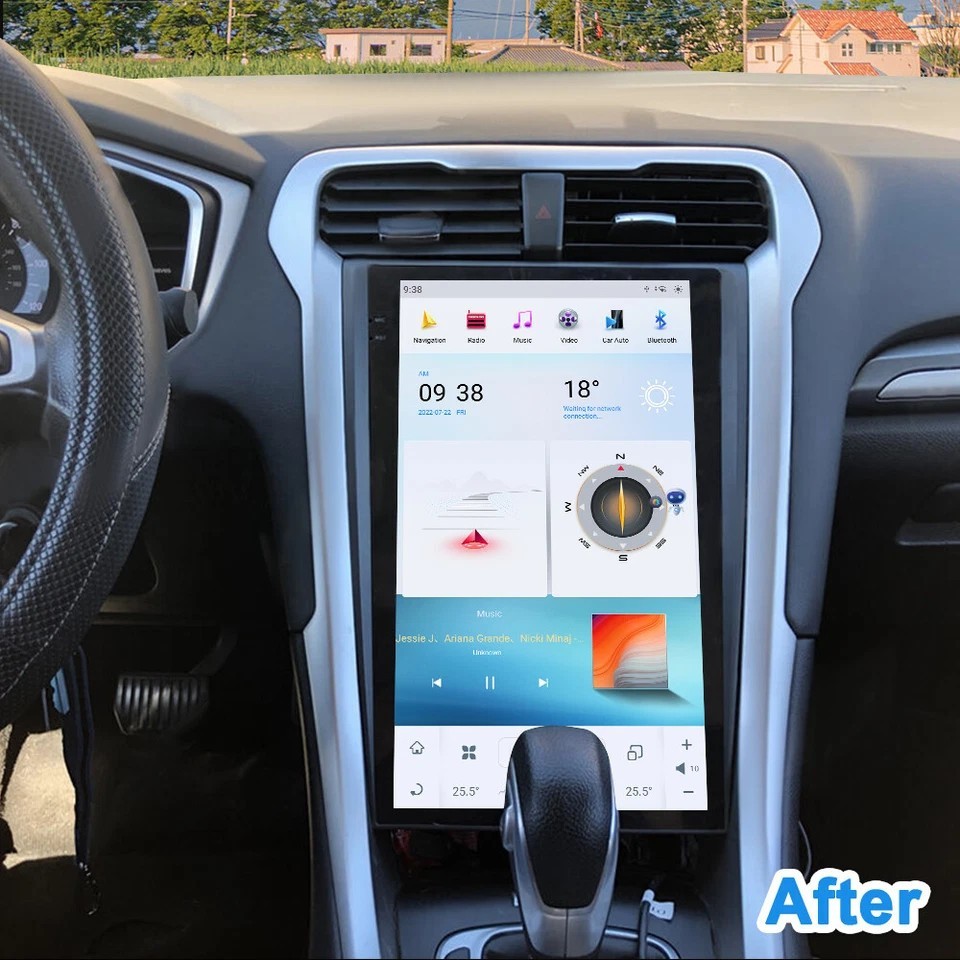 13.6″ For Ford Mondeo Fusion 2013~2020 Car Stereo Radio Android Navigation 128GB