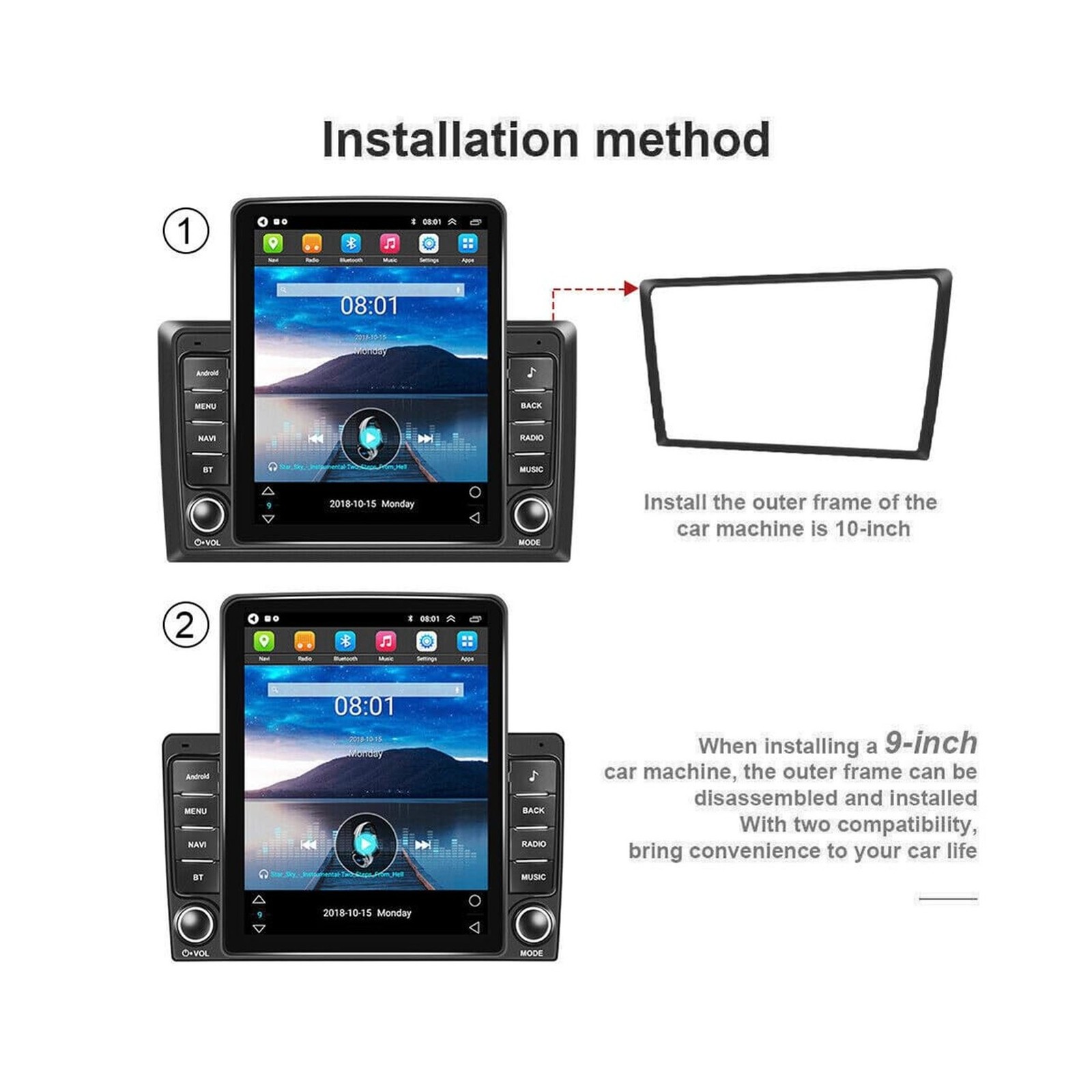 9.7 inch Car Stereo for Cadillac Escalade ESV 2003 2004 2005 2006, 2+32G Touc…
