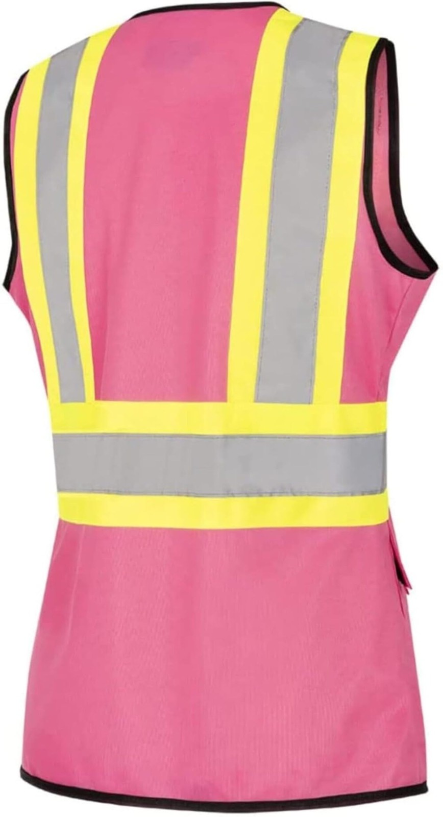Safety Vest for Women With Pockets – Hi-Vis Class 1, Reflective Tape – For Co…