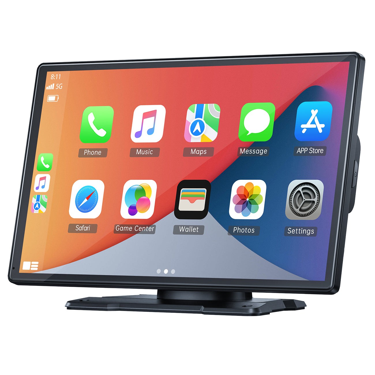 Portable Wireless Car Stereo Apple Carplay & Android Auto 9in GPS Mirror Link