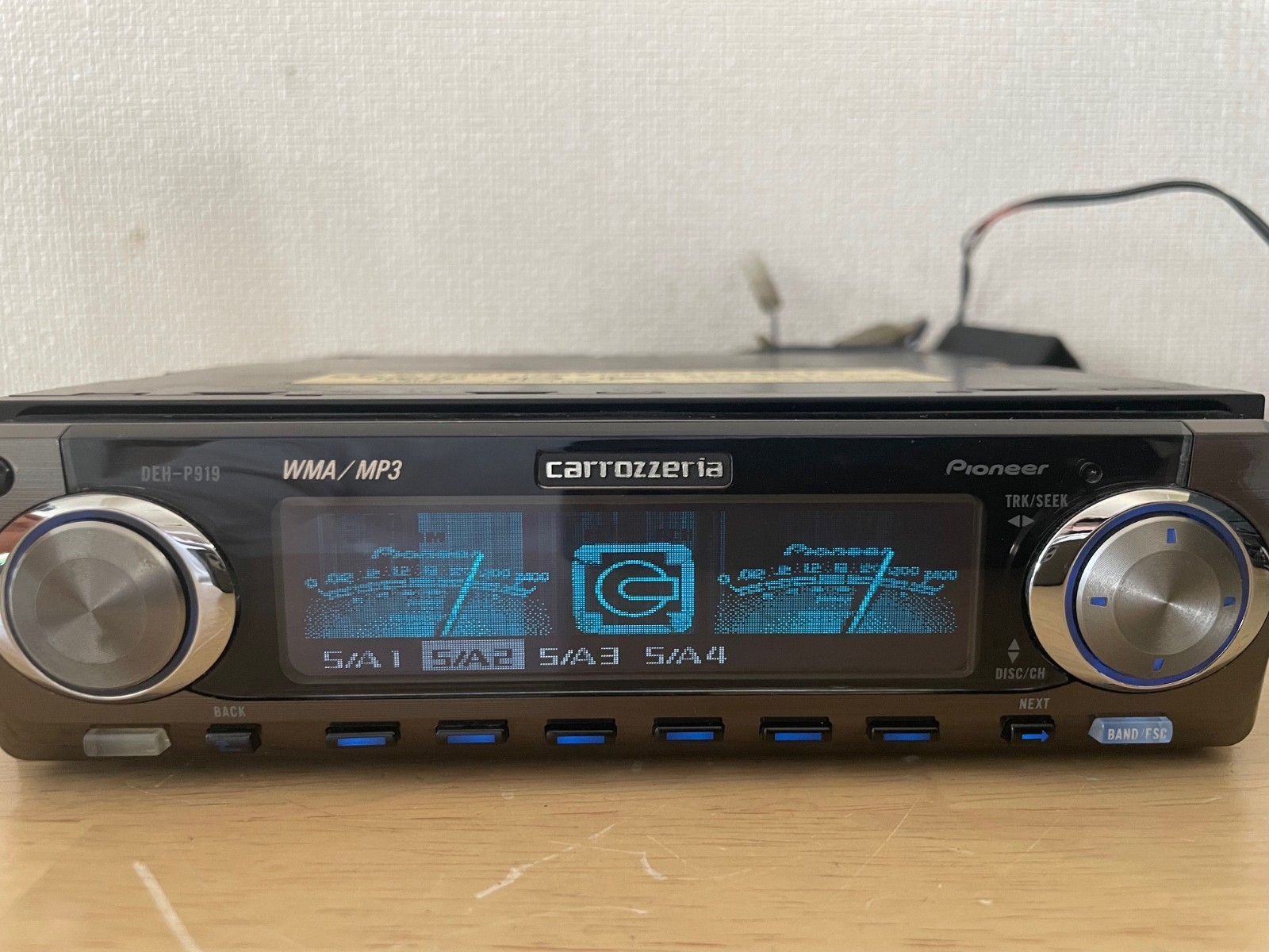 Pioneer Carrozzeria DEH-P919 1Din Car Audio CD Bluetooth Player Concert Hall