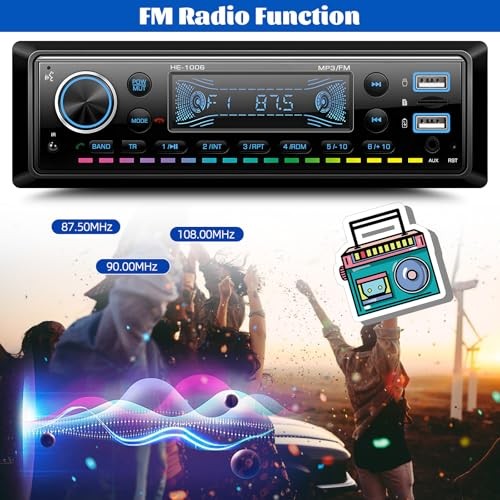 Single Din Bluetooth Multimedia Car Stereo Radio MP3 MP3 with SD Card