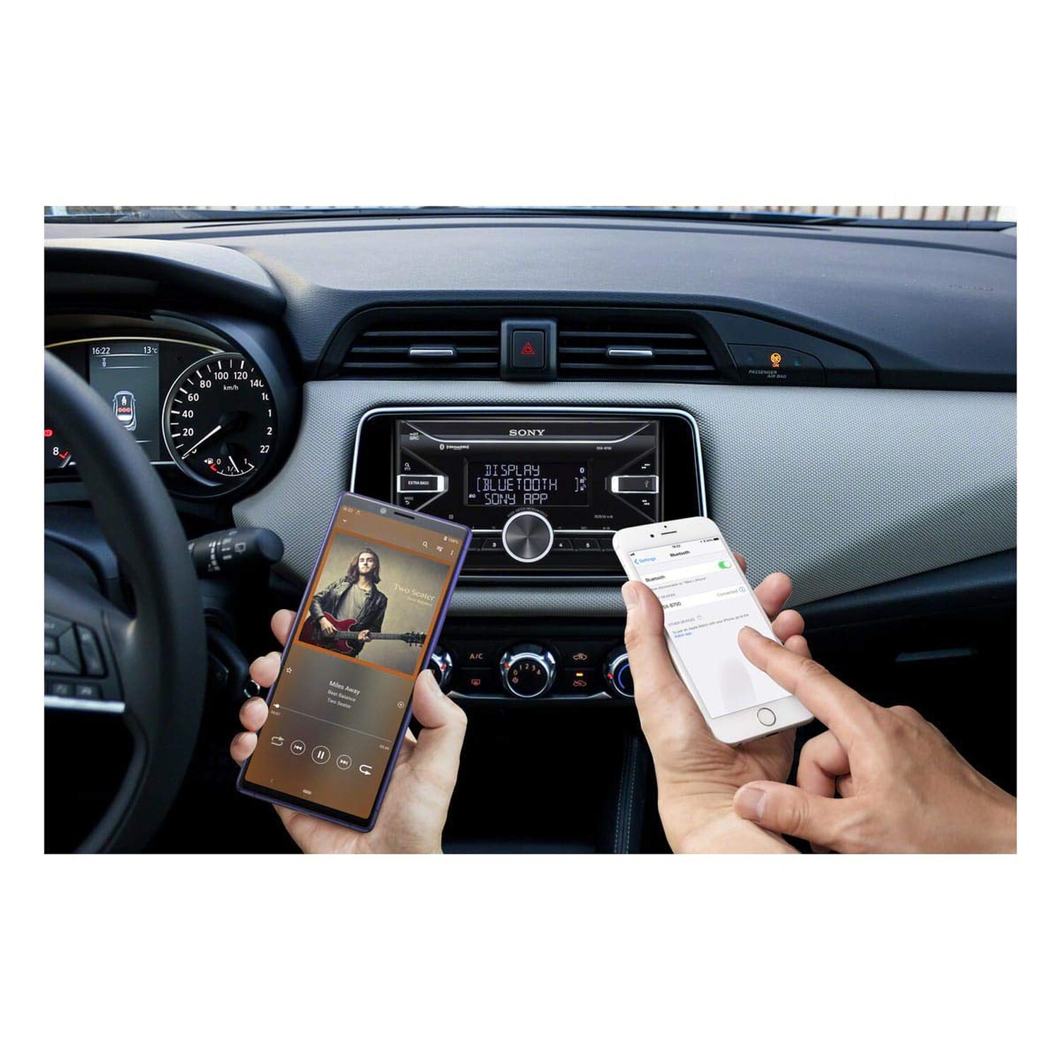 Sony DSX-B700 Single DIN Bluetooth Car Stereo Receiver SiriusXM Ready New