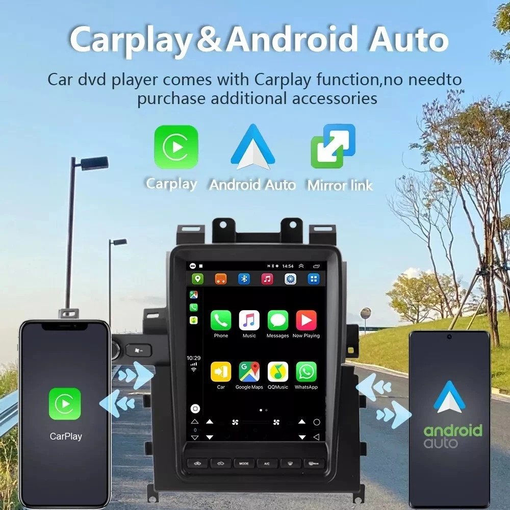 9.7″ For Nissan GT-R 2008-2017 Android Car Radio Stereo GPS Navi Carplay 8+256GB