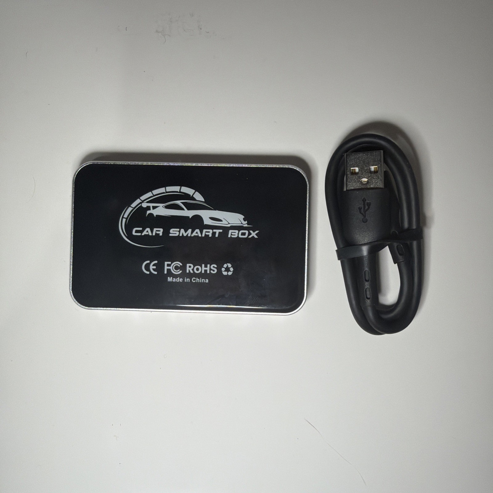 AI Box Wireless Carplay & Auto Adapter – Plug & Play, Dual-Band Wifi, Bluetooth