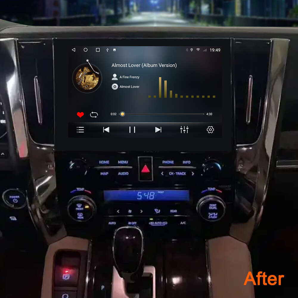 11.2″ Car GPS Player for Toyota Alphard 30s 35s 2015-2019 Stereo Radio Navi 64G