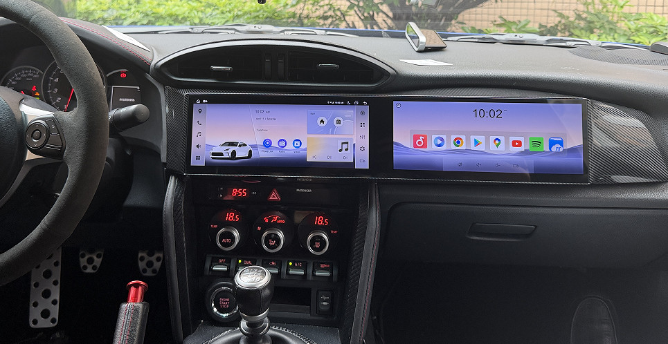 Android Car Radio Stereo for Toyota 86 Subaru BRZ GPS Carplay Dual Dual Screen