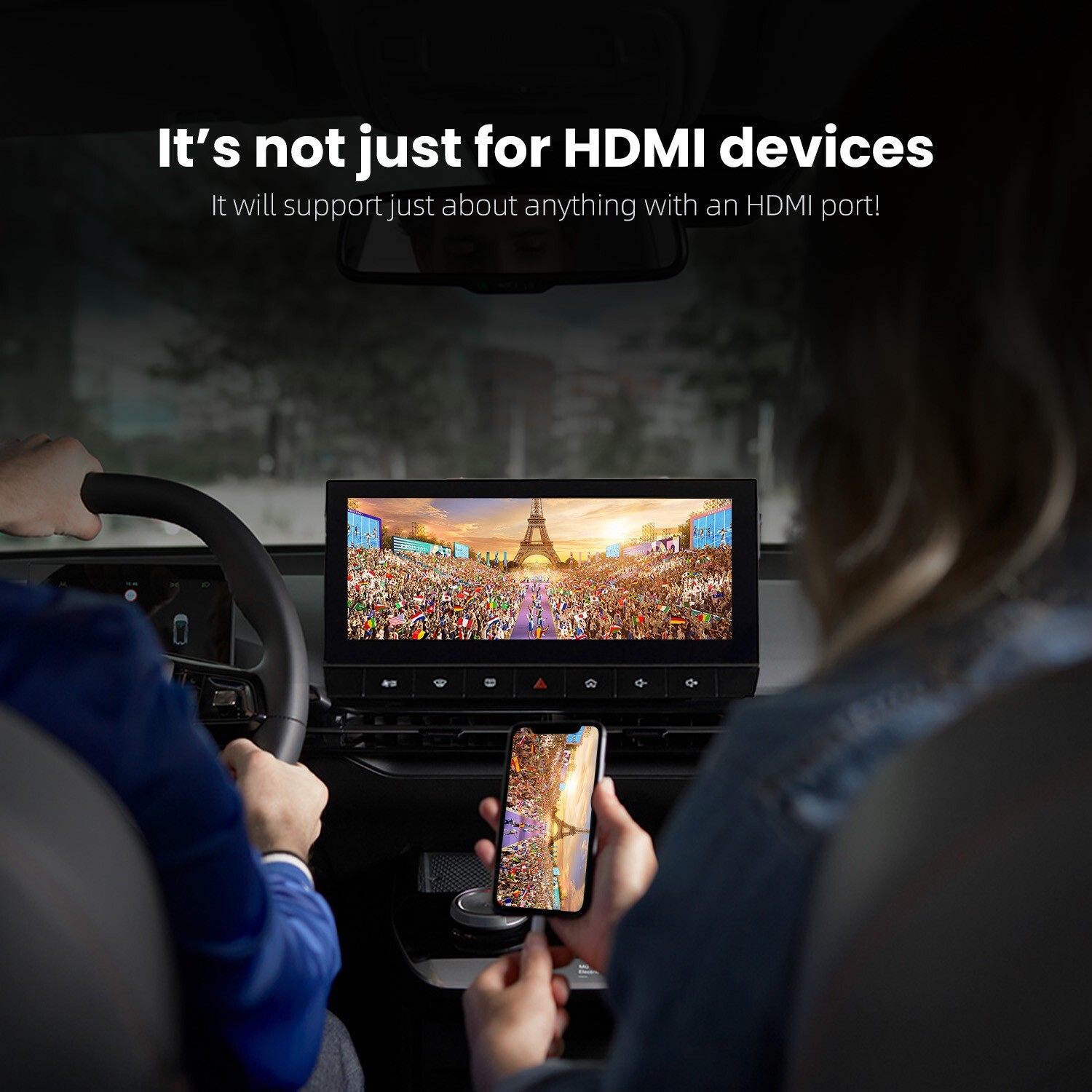 Ottocast Car TV Mate HDMI Multimedia Player Car Infotainment System Adapter